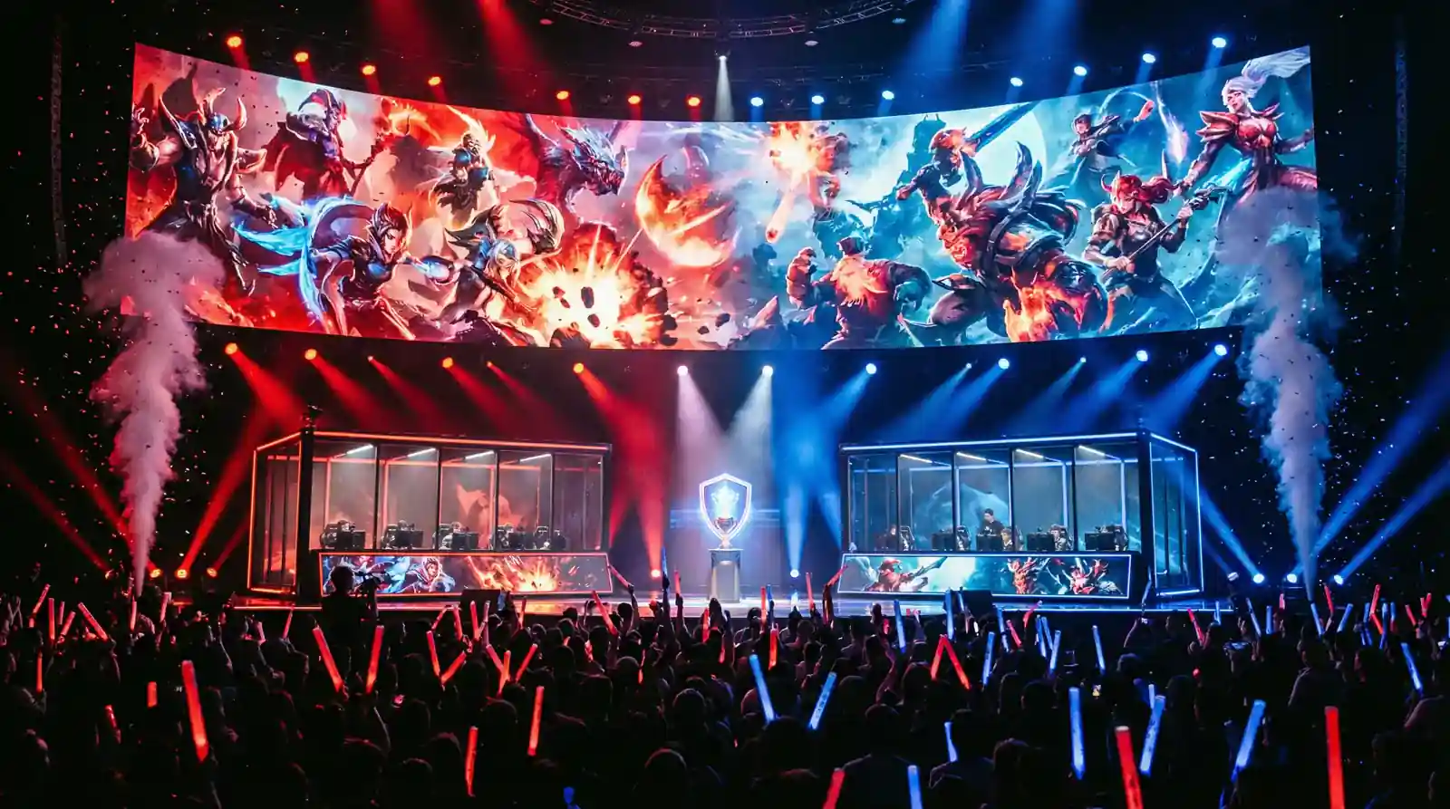 Scena principală a turneului The International de Dota 2